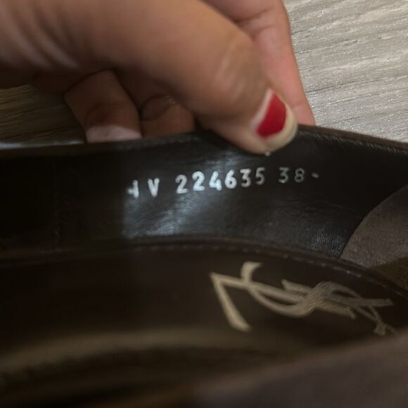 Yves Saint Laurent HEELS SIZE 38 - Picture 8 of 14